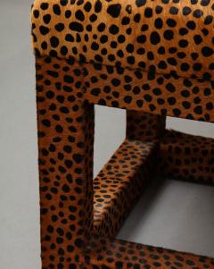 Leopard Hide Stools - 2439278
