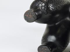 Leopold Anzengruber Charming Dog Poodle Sculpture Figurine by Leopold Anzengruber Austria 1950s - 4480411