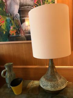 Les 2 Potiers Michelle et Jacques Serre Ceramic Table Lamp France 1960s - 1941909