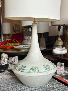 Les 2 Potiers Michelle et Jacques Serre Ceramic lamp by Les 2 Potiers France 1960s - 4312765