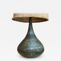 Les 2 Potiers Michelle et Jacques Serre Ceramic lamp by Les 2 Potiers France 1960s - 4454429