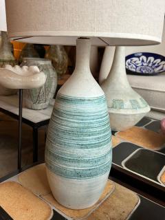 Les 2 Potiers Michelle et Jacques Serre Ceramic lamp by Les 2 Potiers France 1960s - 4539956