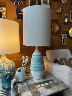 Les 2 Potiers Michelle et Jacques Serre Ceramic lamp by Les 2 Potiers France 1960s - 4539962