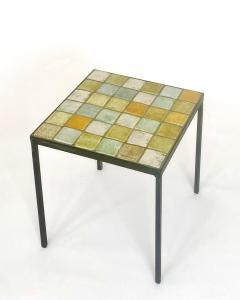 Les 2 Potiers Michelle et Jacques Serre LES 2 POTIERS MICHELLE ET JACQUES SERRE FRENCH CERAMIC SIDE TABLE - 4423221