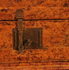 Letter Rack Or Stationery Rack In Leather From The 19th Century france - 2233062