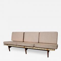 Lewis Butler Vintage Maple Frame Knoll Sofa by Lewis Butler for Knoll - 3531329