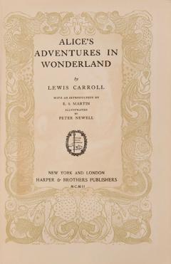 Lewis Carroll Alices Adventures in Wonderland by Lewis CARROLL - 3553148