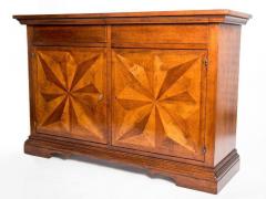 Lewis Mittman Lewis Mittman New York Custom Made Inlaid Walnut Sideboard Cabinet - 1784356