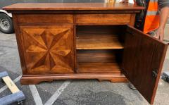 Lewis Mittman Lewis Mittman New York Custom Made Inlaid Walnut Sideboard Cabinet - 1784364