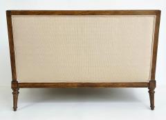 Lewis Mittman Vintage French Louis XVI Style Loveseat Lewis Mittman Attributed Upholstered - 4174589