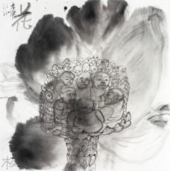 Li Jin Contemporary Chinese Ink Wash Painting by Li Jin - 2986093