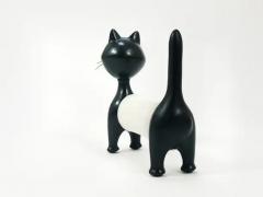 Libuse Niklova Accordion Squeaky Toy Cat Tomcat by Fatra Czechoslovakia 1960s - 4064830