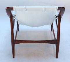 Liceu de Arte 1960s Liceu de Arte Brazilian Jacaranda Armchair in Leather - 283377