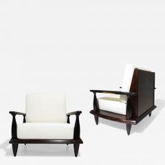 Liceu de Artes e Of cios Brazilian Rosewood Lounge Chairs - 3624784