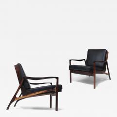 Liceu de Artes e Officios Brazilian Rosewood Lounge Chairs - 3110840