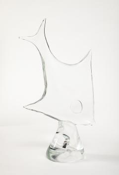 Licio Zanetti 1970s Licio Zanetti Murano Glass Fish Sculpture - 3661297