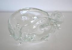 Licio Zanetti Italian Mid Century Blown Glass Shell by Licio Zanetti - 697546