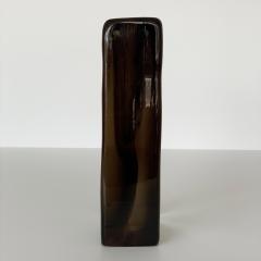 Licio Zanetti Licio Zanetti Signed Smoked Murano Glass Vase - 1154227