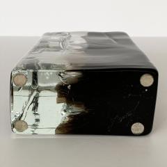 Licio Zanetti Licio Zanetti Signed Smoked Murano Glass Vase - 1154234