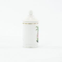 Lidded Porcelain Apothecary Jar - 3302335