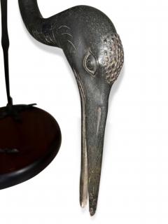 Life Size Janpanese Bronze heron - 4652406