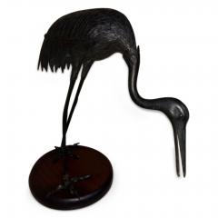 Life Size Janpanese Bronze heron - 4660070