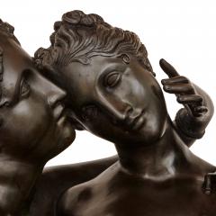 Life size patinated bronze group after Canova - 2357405