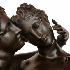 Life size patinated bronze group after Canova - 4498191