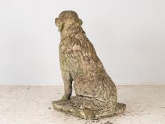 Lifesized Golden Retriever Dog Garden Ornament Stone English Mid 20th C  - 3678967
