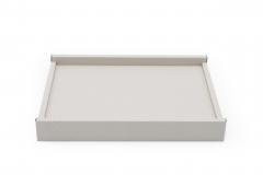 Light Gray Leather Valet Tray - 3206721