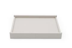 Light Gray Leather Valet Tray - 4672891