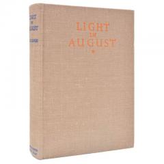 Light In August by WILLIAM FAULKNER - 2771934