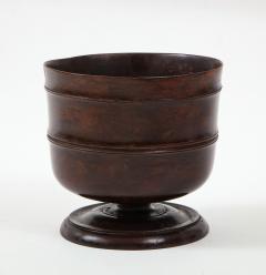 Lignum vitae wassail bowl - 1853139