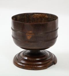 Lignum vitae wassail bowl - 1853143