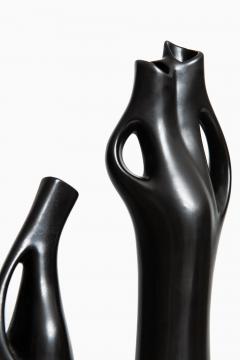 Lillemor Mannerheim Vases Mangania Produced by Upsala Ekeby - 1849392