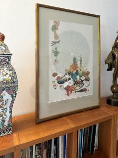 Lillian Chestney Oriental Cooking Book Illustration Food Cornucopia - 4493895