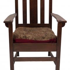 Limbert American Mission Oak Arm Chair - 1402474