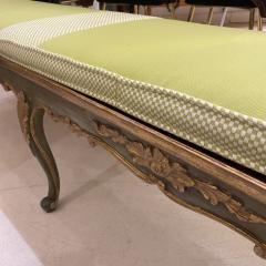 Lime green wooden bench - 3814786