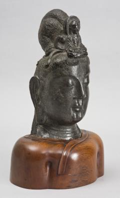 Limestone Bust of Bodhisattva Circa 1800 - 125144