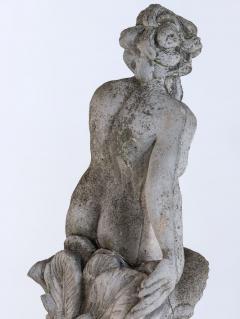 Limestone Garden Figure of Standing Neptune or Poseidon Denmark circa 1930 50 - 4562289
