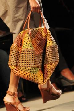 Limited Edition Intreciatto Leather Bag Bottega Veneta Runway Spring 2009 - 2837809