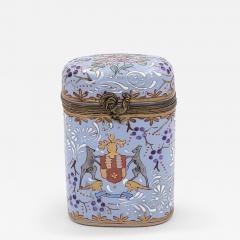 Limoges Porcelain Box circa 1950 - 3930814