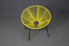 Lina Bo Bardi Lina Bo Bardi MidCentury Bowl Chair in Iron and plastic - 1214590