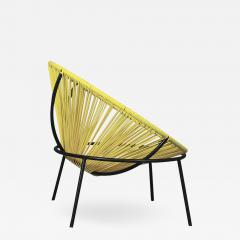 Lina Bo Bardi Lina Bo Bardi MidCentury Bowl Chair in Iron and plastic - 1215231