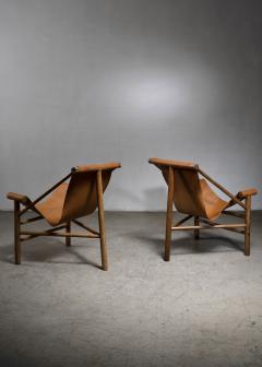 Lina Bo Bardi Lina Bo Bardi pair of Trip chairs - 4334447