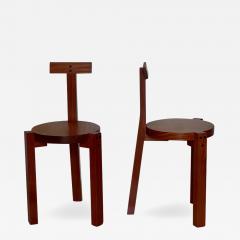 Lina Bo Bardi Mid Century Modern Set of 4 Girafa Chairs by Lina Bo Bardi Brazil 1986 - 2891285