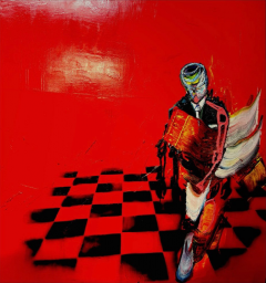 Lincoln Townley Bankers Red Room - 4099099
