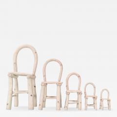 Linda Kramer Set of Linda Kramer Ceramic Chairs - 2549391