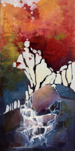 Linda Wilder Blossoming Cascade - 4617584