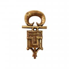 Line Vautrin A French Bronze Brooch by Line Vautrin - 904019